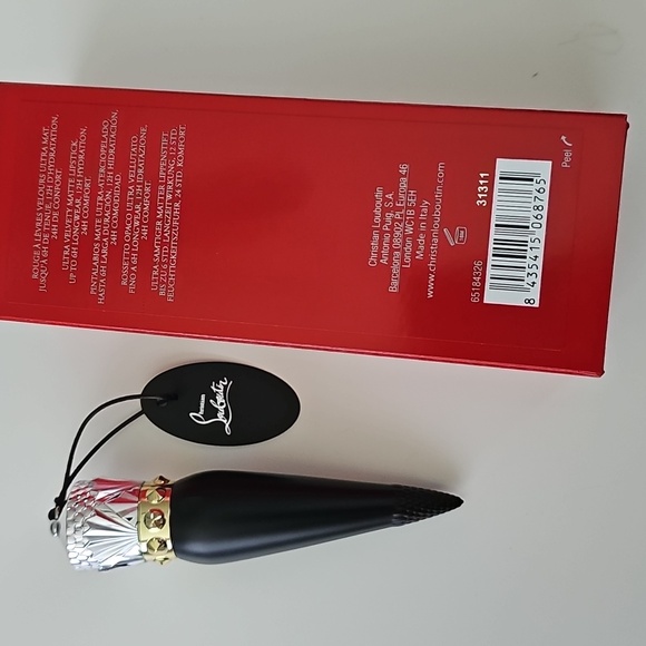 NWT Christian Louboutin Rouge Louboutin Velvet Matte Lipstick with Red Box - Picture 2 of 12